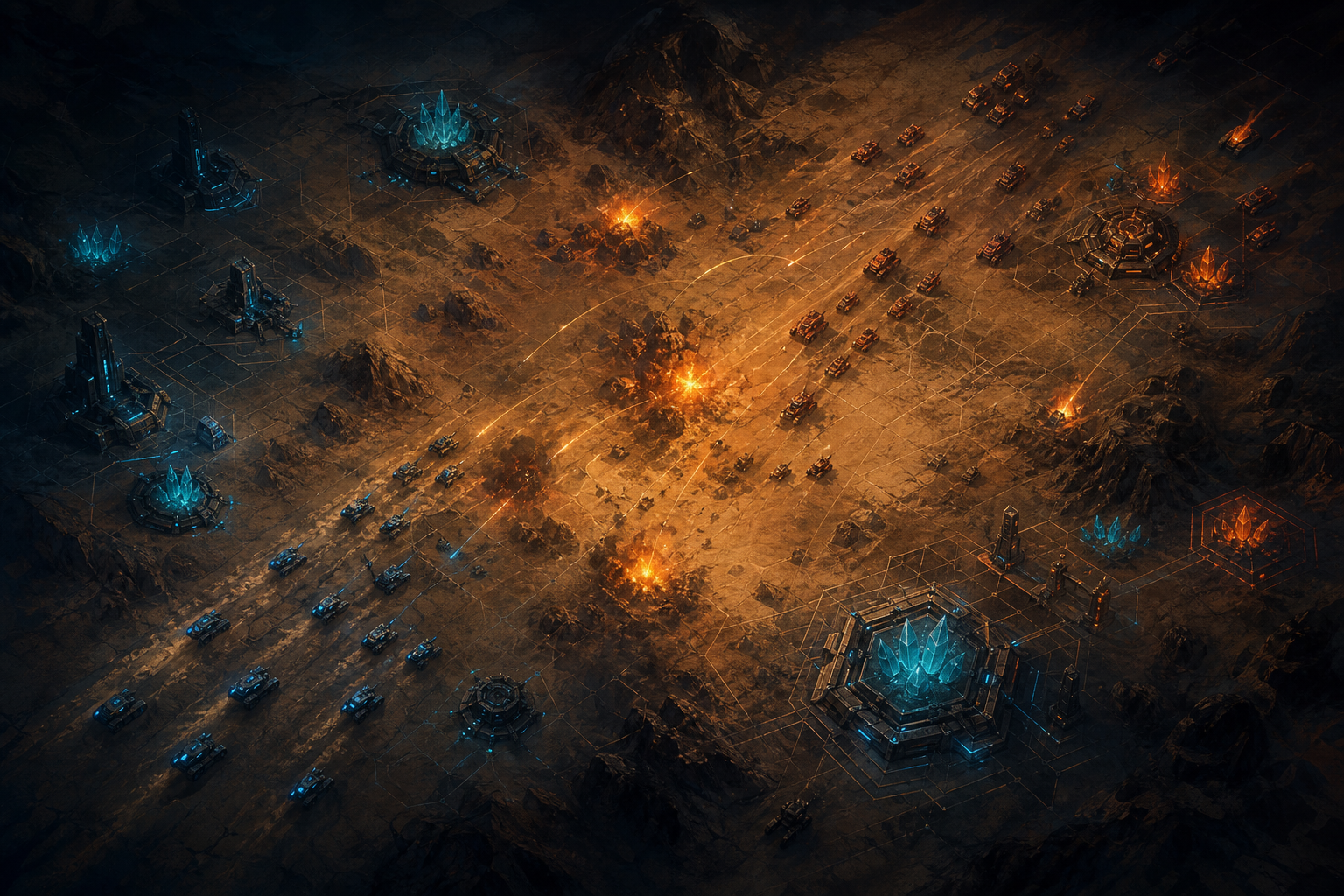Warfront real-time multiplayer strategy game